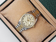 Rolex Oyster Perpetual DateJust 16233 - White Ivory Roman Numeral Dial