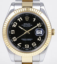 Rolex Oyster Perpetual DateJust II 41mm - 116333 - Black Dial