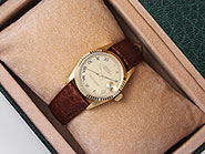 Mid Rolex Oyster Perpetual DateJust 68278 - Original Champagne Roman Dial