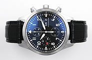 IWC Pilot's Pilots Watch Mark Chronograph IW371701- Black Dial