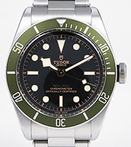 Gents Tudor Black Bay Harrods Edition Green 79230G