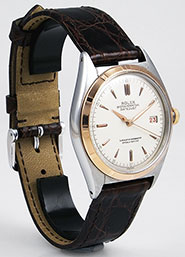 Jaeger LeCoultre Memovox Steel Jumbo - Silver Dial