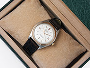 Jaeger LeCoultre Memovox Steel Jumbo - Silver Dial