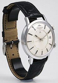 Jaeger LeCoultre Memovox Steel Jumbo - Silver Dial