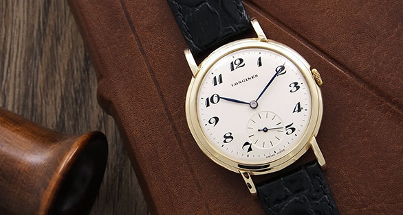 Longines gold sales watch 1950