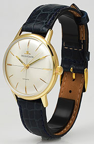 Jaeger LeCoultre 18K Automatic - Original Silver Cross-Hair Dial 1962)