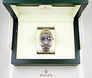 Rolex Oyster Perpetual DateJust 16233 - Champagne Diamond Dial