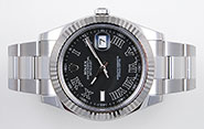 Rolex Oyster Perpetual DateJust II 41mm - 116334 - Factory Rhodium Diamond-Set Dial