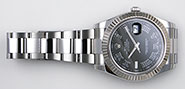 Rolex Oyster Perpetual DateJust II 41mm - 116334 - Factory Rhodium Diamond-Set Dial