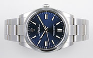 Rolex Oyster Perpetual 41mm - Dark Blue Dial 124300