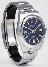 Rolex Oyster Perpetual 41mm - Dark Blue Dial 124300