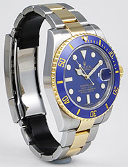 Rolex Oyster Perpetual Submariner 116613LB 18K/SS Blue Dial Blue Ceramic Bezel