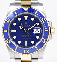 Rolex Oyster Perpetual Submariner 116613LB 18K/SS Blue Dial Blue Ceramic Bezel