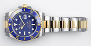 Rolex Oyster Perpetual Submariner 116613LB 18K/SS Blue Dial Blue Ceramic Bezel