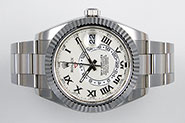 Rolex Oyster Perpetual Sky-Dweller 18K White Gold 326939 - Ivory White Dial