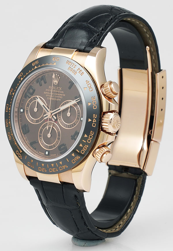 Rolex Oyster Perpetual Daytona 18K 116515LN Chocolate Dial B P