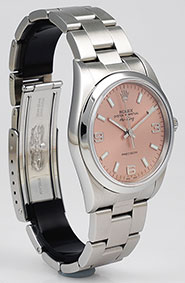 Rolex Oyster Perpetual Air-King Salmon Pink Dial 14000