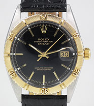 Rolex Oyster Perpetual DateJust Turn-o-Graph 1625 Black Dial 1967