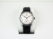 IWC Portuguese Portugieser 8 Day Stainless Steel IW510203 - White Dial