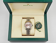 Mid Rolex Oyster Perpetual DateJust 178274 - White Factory MOP Mother-of-Pearl Dial