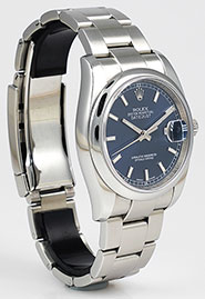 Rolex Oyster Perpetual DateJust 116200 - Dark Blue Metallic Dial