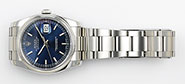 Rolex Oyster Perpetual DateJust 116200 - Dark Blue Metallic Dial