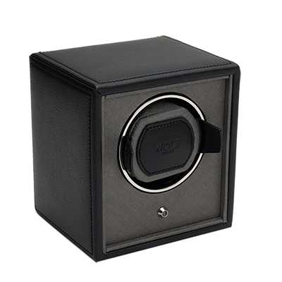 Wolf Cub Single Watch Winder In Black